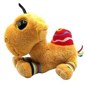 2/$15 Ty Beanie Boos Jamal Camel Plush Brown 7" One Hump Yellow Gold Glitter Eye